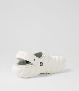 210059 LINED PUFFER CLOG CC WHITE CROSLITE