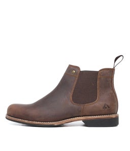 RITTER BROWN CRAZYHORSE LEATHER