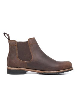 RITTER BROWN CRAZYHORSE LEATHER