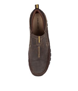 TESLER DARK BROWN LEATHER