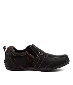 TULLY BLACK CRAZYHORSE LEATHER
