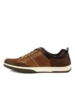 C VICTOR TAN BROWN LEATHER