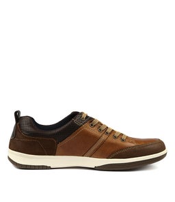 C VICTOR TAN BROWN LEATHER