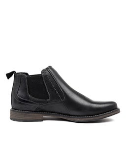 C MILLS BLACK LEATHER