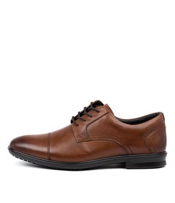 C PAUL DARK TAN LEATHER
