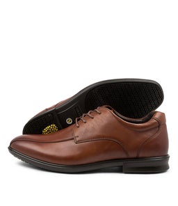 C PEARCE CF DK TAN LEATHER