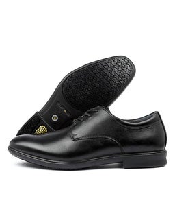 C PERCY CF BLACK LEATHER