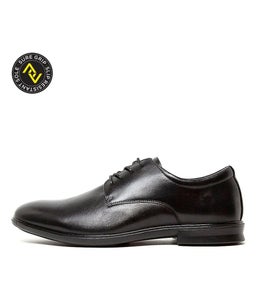 C PERCY CF BLACK LEATHER