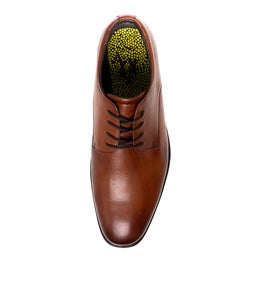 C PERCY CF DARK TAN LEATHER