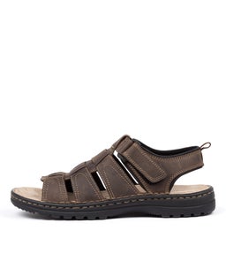 HOOK CF BROWN CRAZYHORSE LEATHER