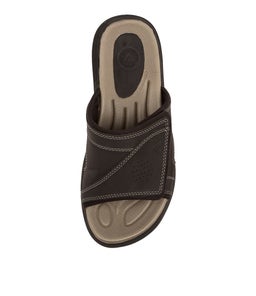 DUKE CF BLACK CRAZYHORSE LEATHER