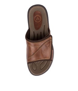 DUKE CF DARK TAN LEATHER