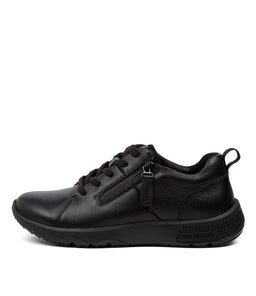 DECKER CF BLACK LEATHER