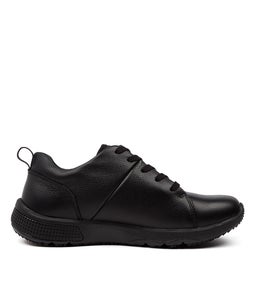 DECKER CF BLACK LEATHER