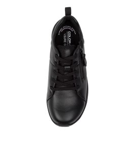 DECKER CF BLACK LEATHER