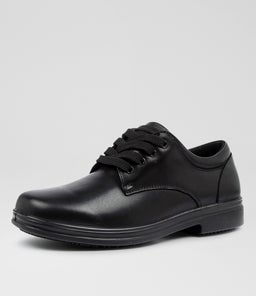 SOLAR SNR CF BLACK LEATHER