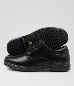 SOLAR SNR CF BLACK LEATHER