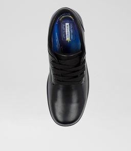 SOLAR SNR CF BLACK LEATHER