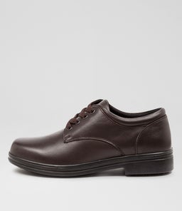 SOLAR SNR CF BROWN LEATHER