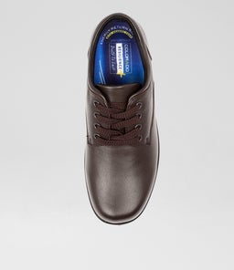 SOLAR SNR CF BROWN LEATHER