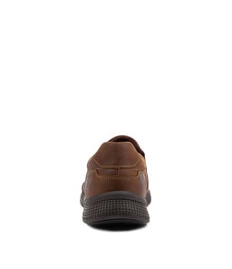 STEEL CF DARK BROWN CRAZYHORSE LEATHER