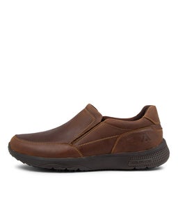 STEEL CF DARK BROWN CRAZYHORSE LEATHER