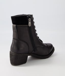 DURANGO CF BLACK LEATHER SUEDE