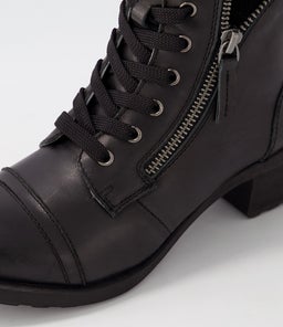 DURANGO CF BLACK LEATHER SUEDE