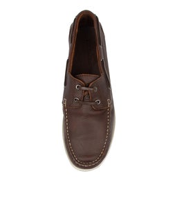FOUND CF DK BROWN PITSTOP LEATHER