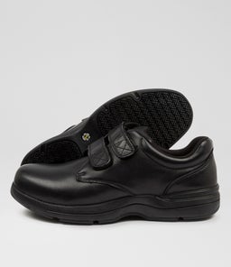 RENEGADE SNR E ADJ CF BLACK LEATHER