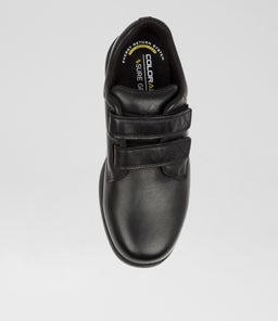 RENEGADE SNR E ADJ CF BLACK LEATHER
