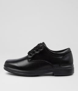 SOLAR SNR B CF BLACK LEATHER