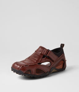 GRANDE CF DARK BROWN PULL UP LEATHER