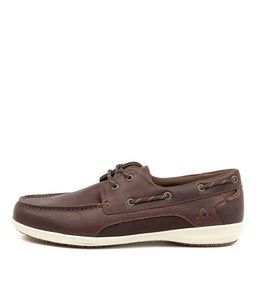 ASKIT CF CHOC TUMBLE LEATHER