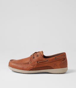 ASKIT CF COGNAC TUMBLE LEATHER