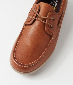 ASKIT CF COGNAC TUMBLE LEATHER