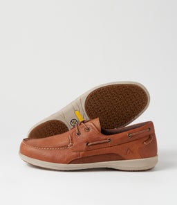 ASKIT CF COGNAC TUMBLE LEATHER