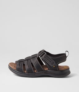 IPANEMA CF BLACK TUMBLE LEATHER