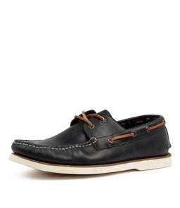 OVERBOARD CF NAVY LEATHER