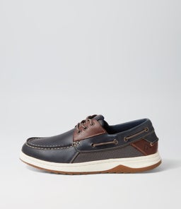 GULL CF NAVY PULL UP LEATHER