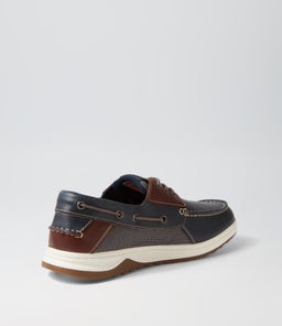 GULL CF NAVY PULL UP LEATHER