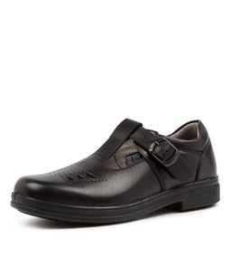 SPIRE JNR CF BLACK LEATHER