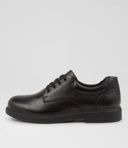 EARTH SNR CF BLACK LEATHER