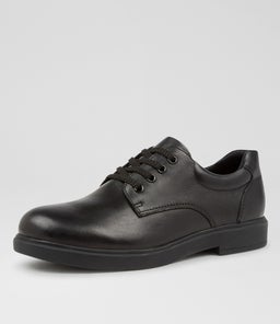 EARTH SNR CF BLACK LEATHER