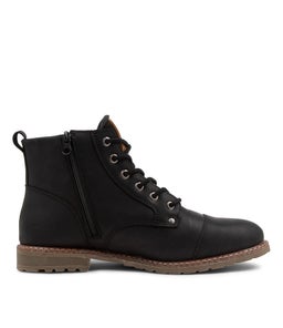 BRONX CF BLACK CRAZYHORSE LEATHER