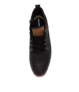 BRONX CF BLACK CRAZYHORSE LEATHER