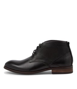 STELVIO CF BLACK LEATHER