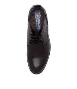 STELVIO CF BLACK LEATHER