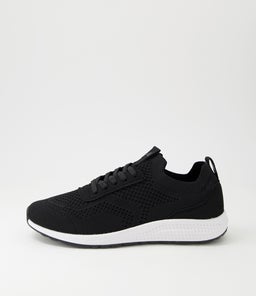 CASSIIE CF BLACK RECYCLED KNIT