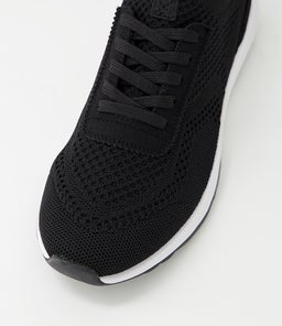 CASSIIE CF BLACK RECYCLED KNIT
